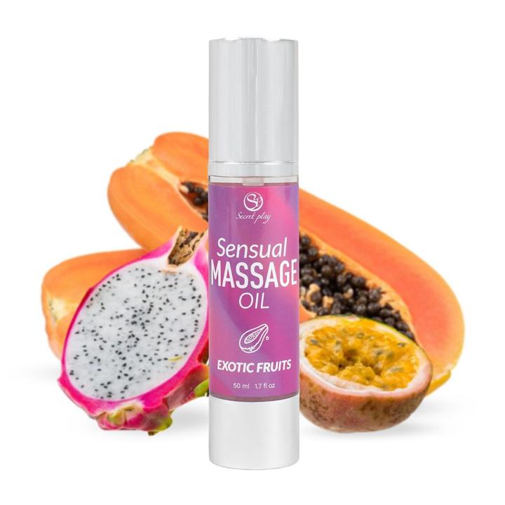 Olejek do masażu egzotyczne owoce 50 ml z pompką