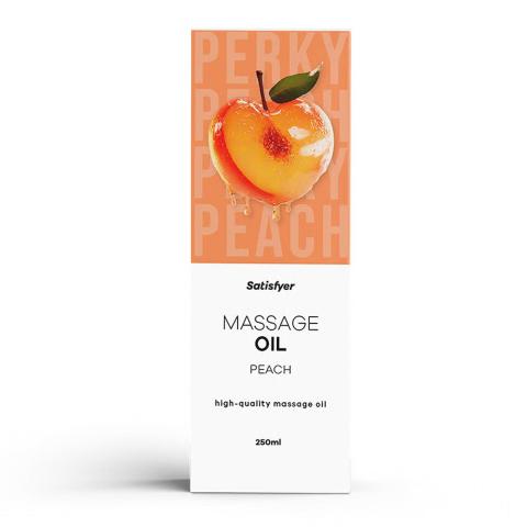 Olejek do masażu brzoskwiniowy 250 ml | Jedwabisty poślizg i pielęgnacja