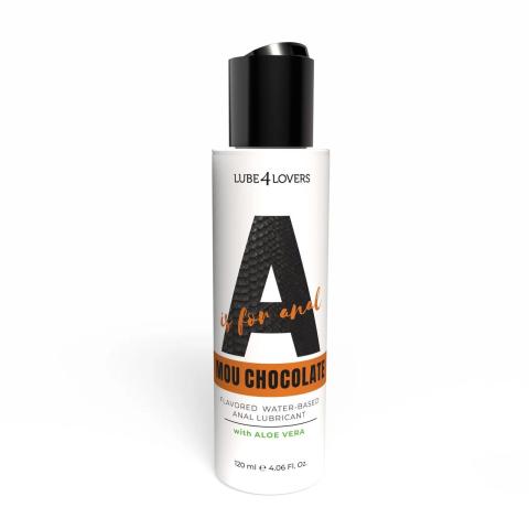 Czekoladowy lubrykant analny wodny z aloesem 120 ml