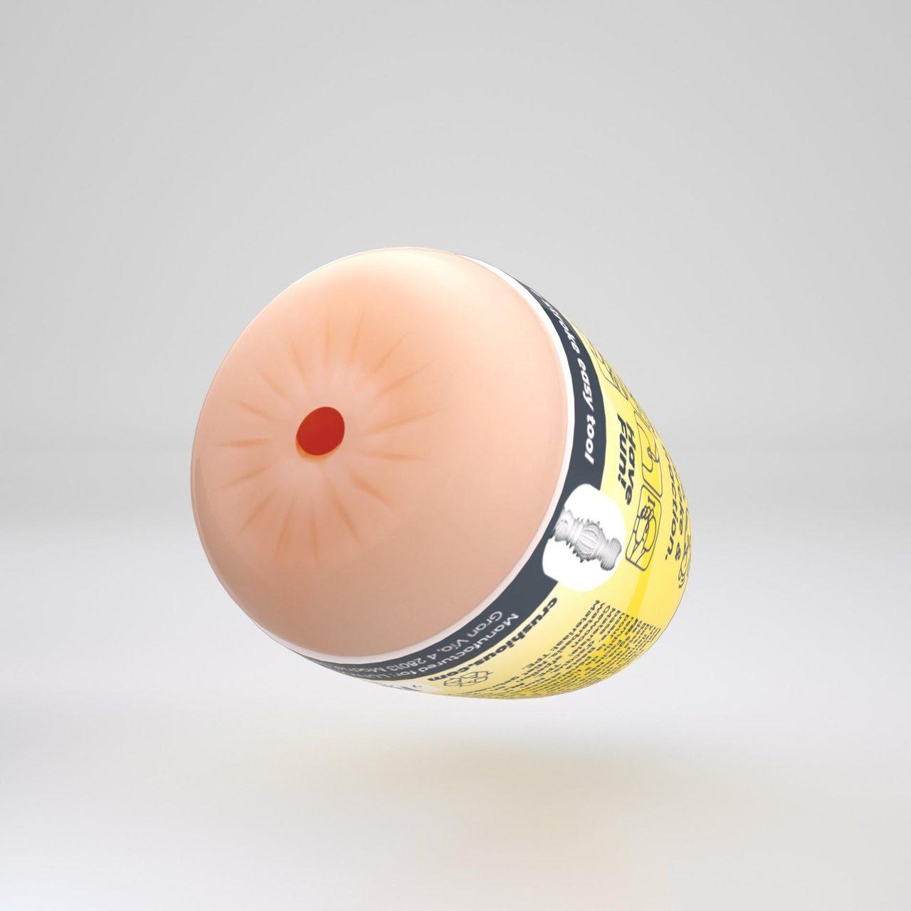 Analne jajko masturbacyjne z fakturą wnętrza | Loris.pl