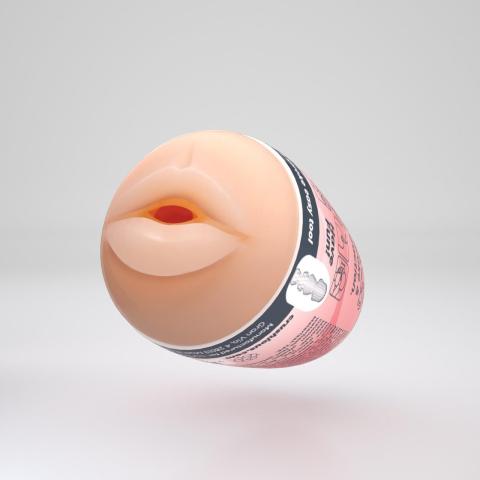 Jajko masturbacyjne z teksturą TPE – kompaktowy masturbator