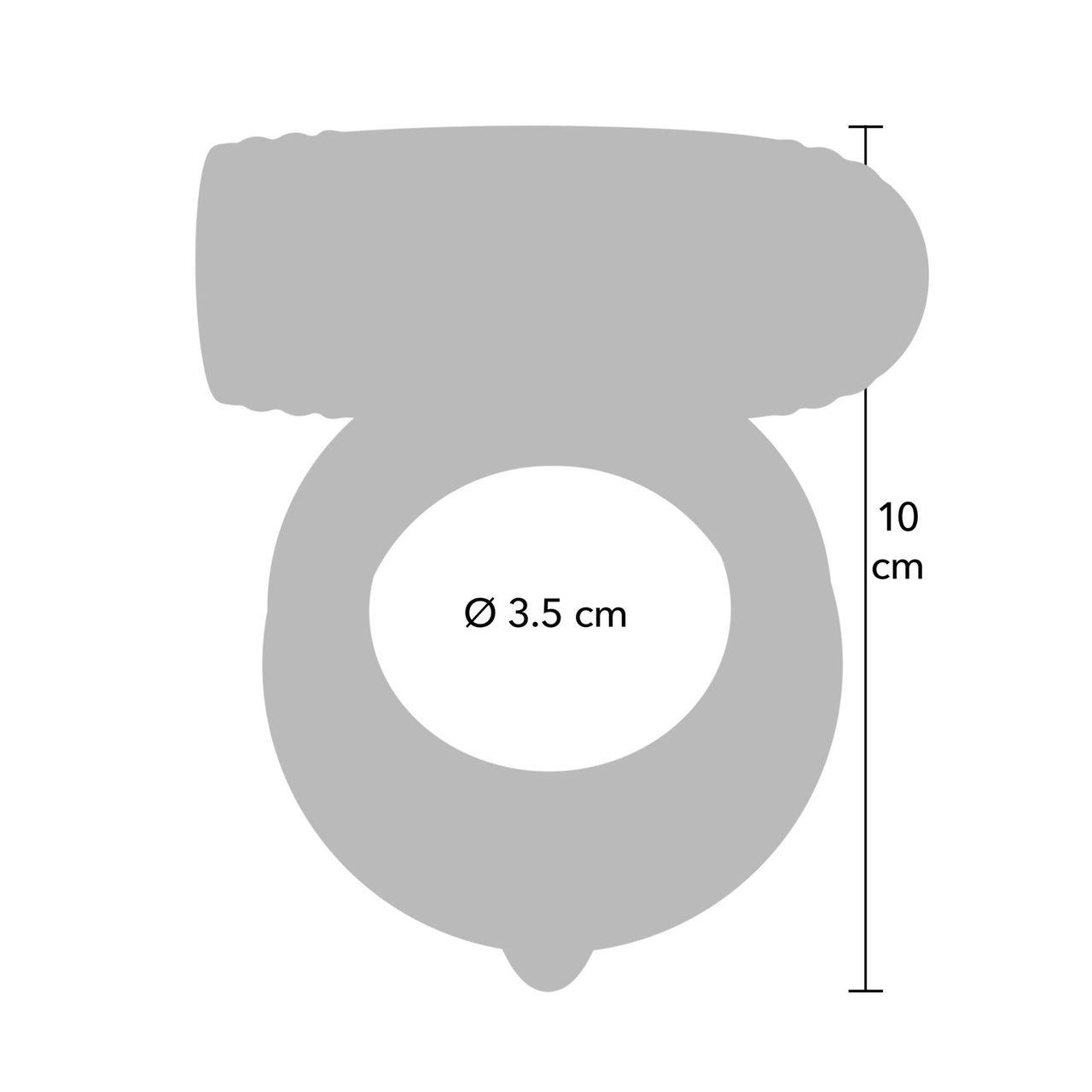 Podwójny pierścień erekcyjny z wibracjami do par 10 trybów IPX7