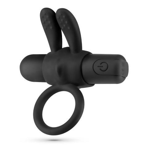 Pierścień erekcyjny z wibracją i bulletem USB | Wodoodporny