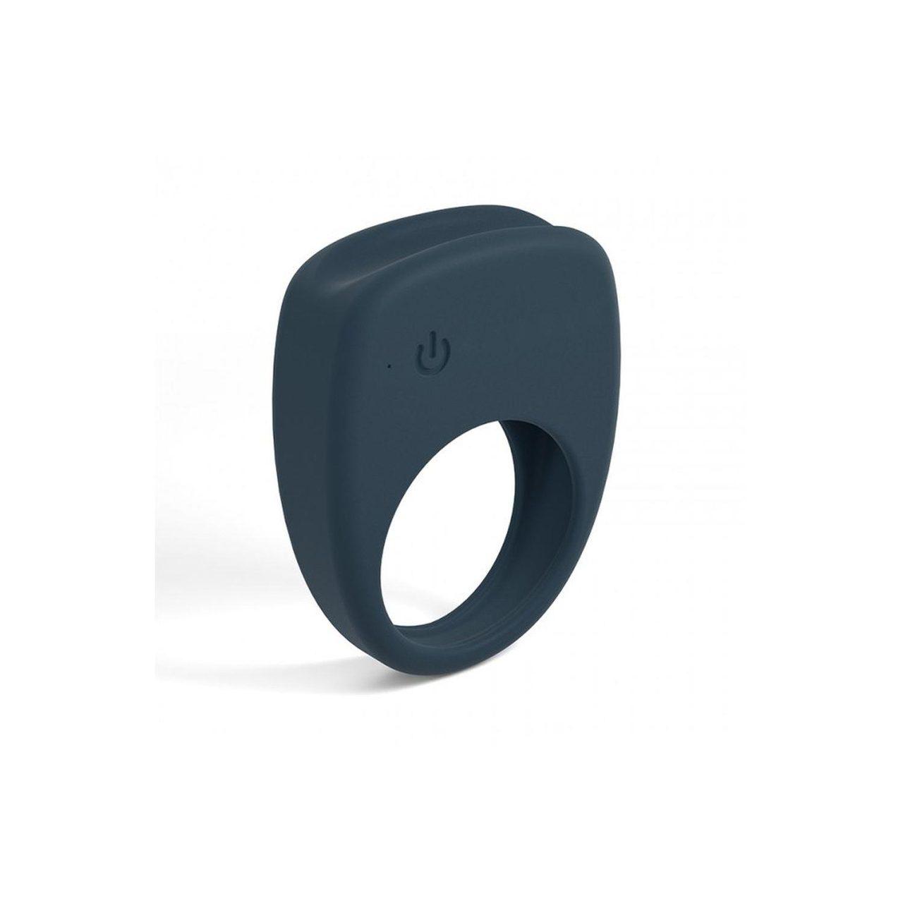 Wibrujący pierścień erekcyjny 6 cm z wypustką | 3 tryby | Loris.pl