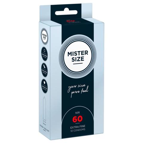 Wegańskie prezerwatywy 60 mm ultracienkie 10 szt