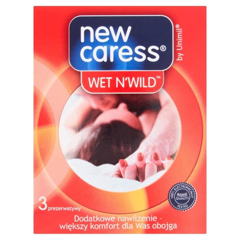 Prezerwatywy extra nawilżane 52 mm, naturalny kolor- 3szt.