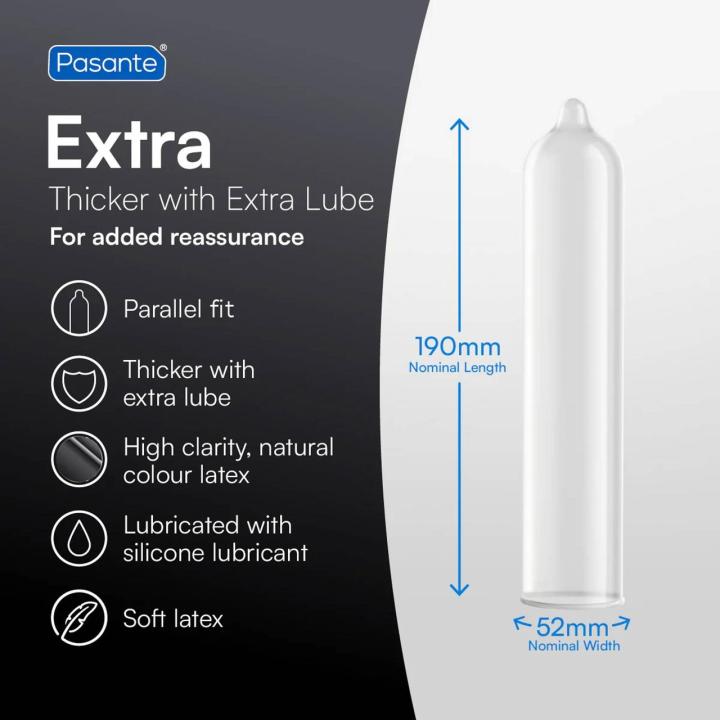 Grubsze prezerwatywy extra 12 szt. | Dodatkowe nawilżenie | Loris.pl