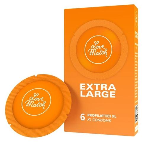Prezerwatywy XXL extra large 6 szt. – większa szerokość