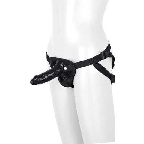Uprząż Strap On z Odpinanym Dildo 13 cm | Bez Wibracji