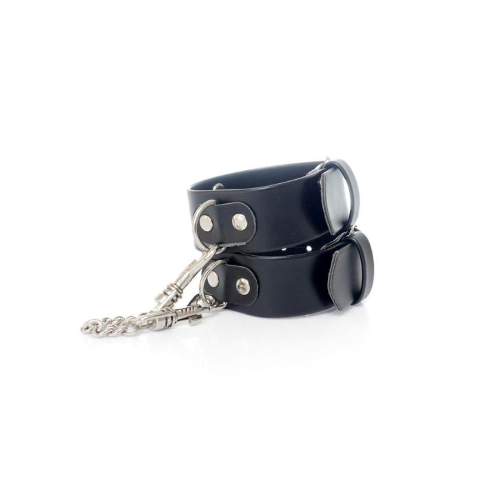 Kajdanki BDSM z ćwiekami 3 cm – regulowane 18–22 cm