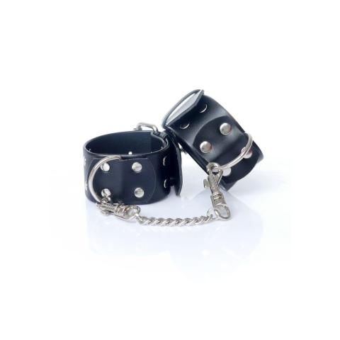 Kajdanki BDSM z ćwiekami 4 cm – regulowane 18–22 cm