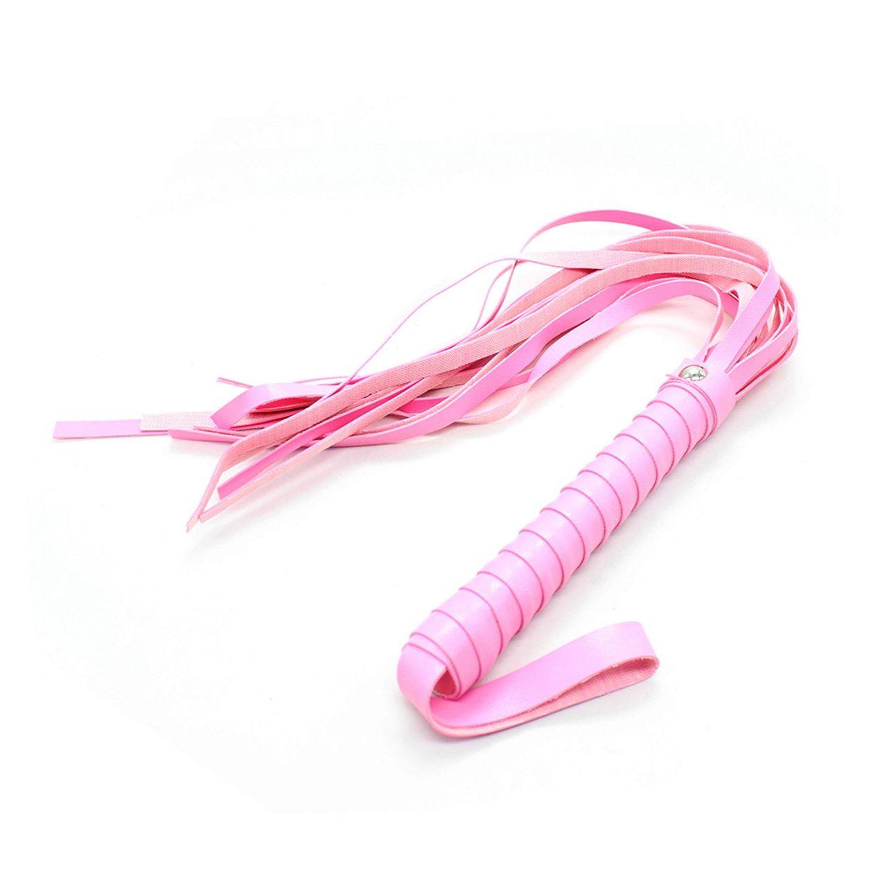 Różowy zestaw BDSM 7w1 z futerkiem dla par | Loris.pl