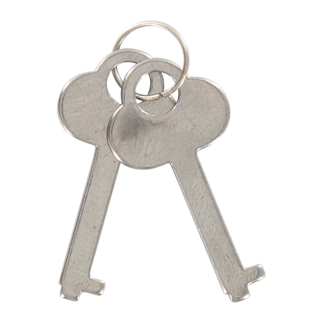 Stalowe kajdanki BDSM z 2 kluczami i awaryjnym otwieraniem | Loris.pl