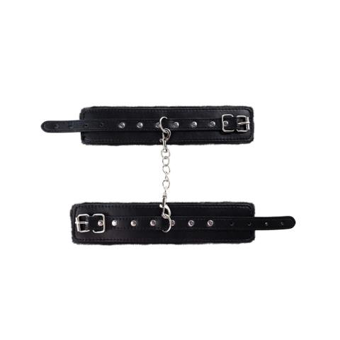 Regulowane kajdanki na nadgarstki z pluszem 32 cm | BDSM