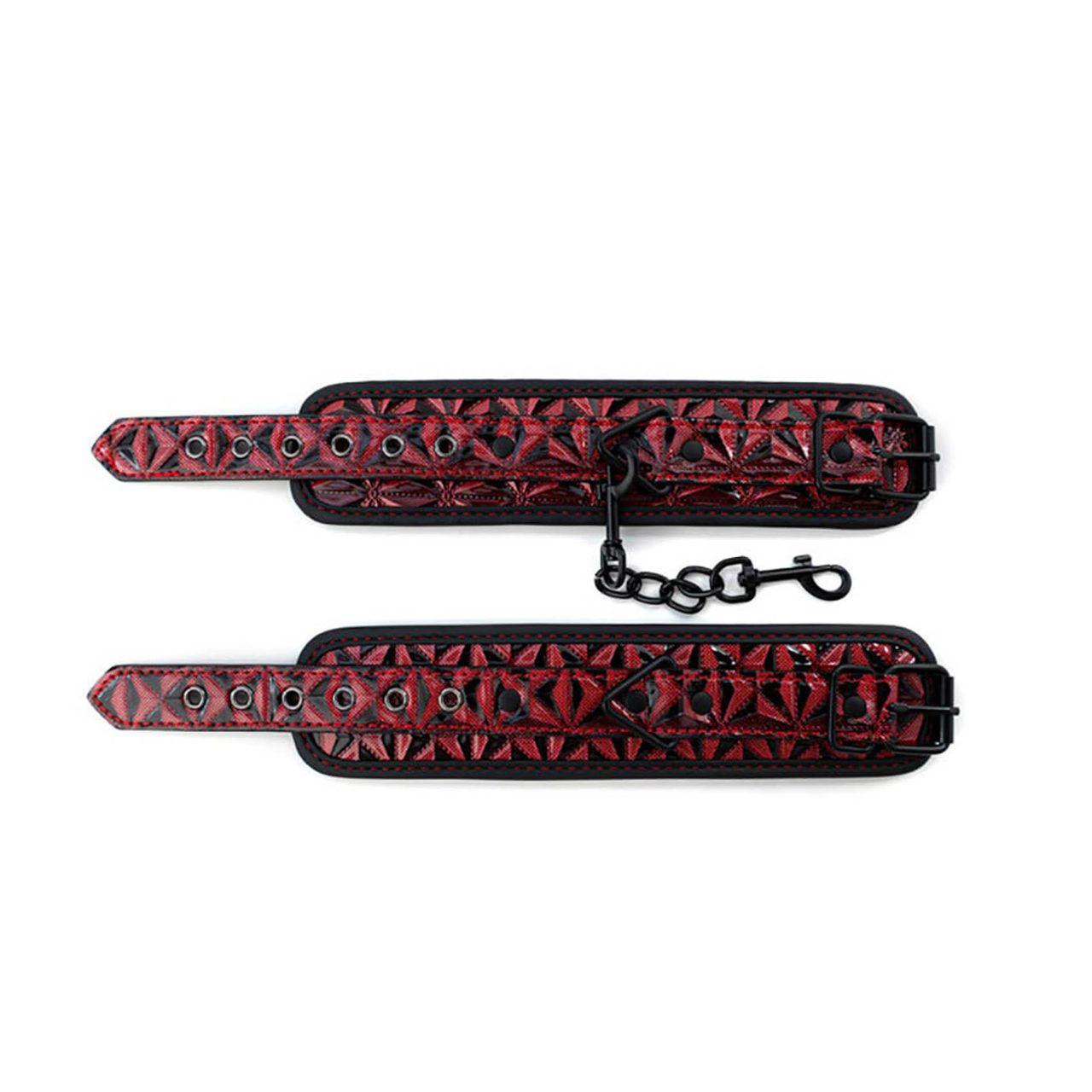 Regulowane kajdanki na nadgarstki BDSM 32 cm | Komfort i kontrola