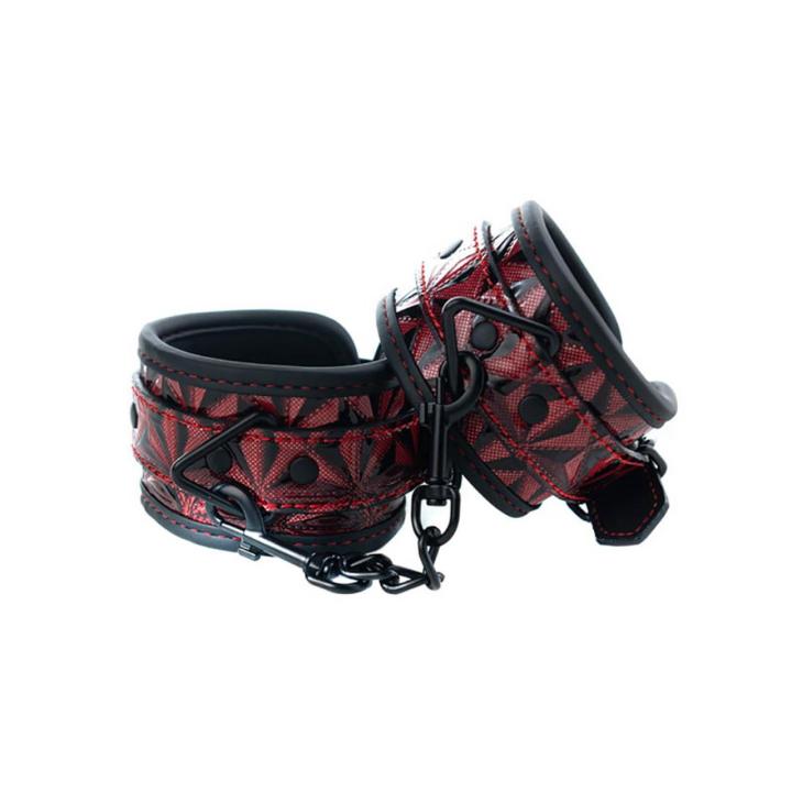 Regulowane kajdanki na nadgarstki BDSM 32 cm | Komfort i kontrola