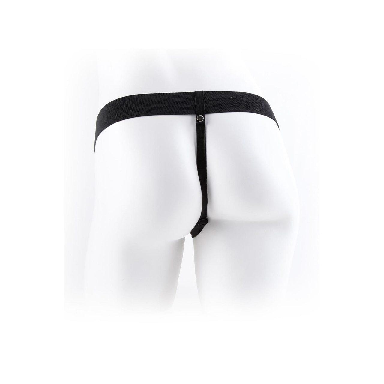 Pusty strap-on z jądrami 22,9 cm jasny | Bez wibracji | Loris.pl