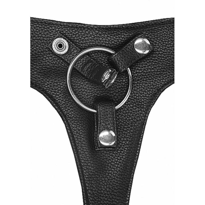 Elastyczna uprząż strap-on do dildo – miękka i wygodna