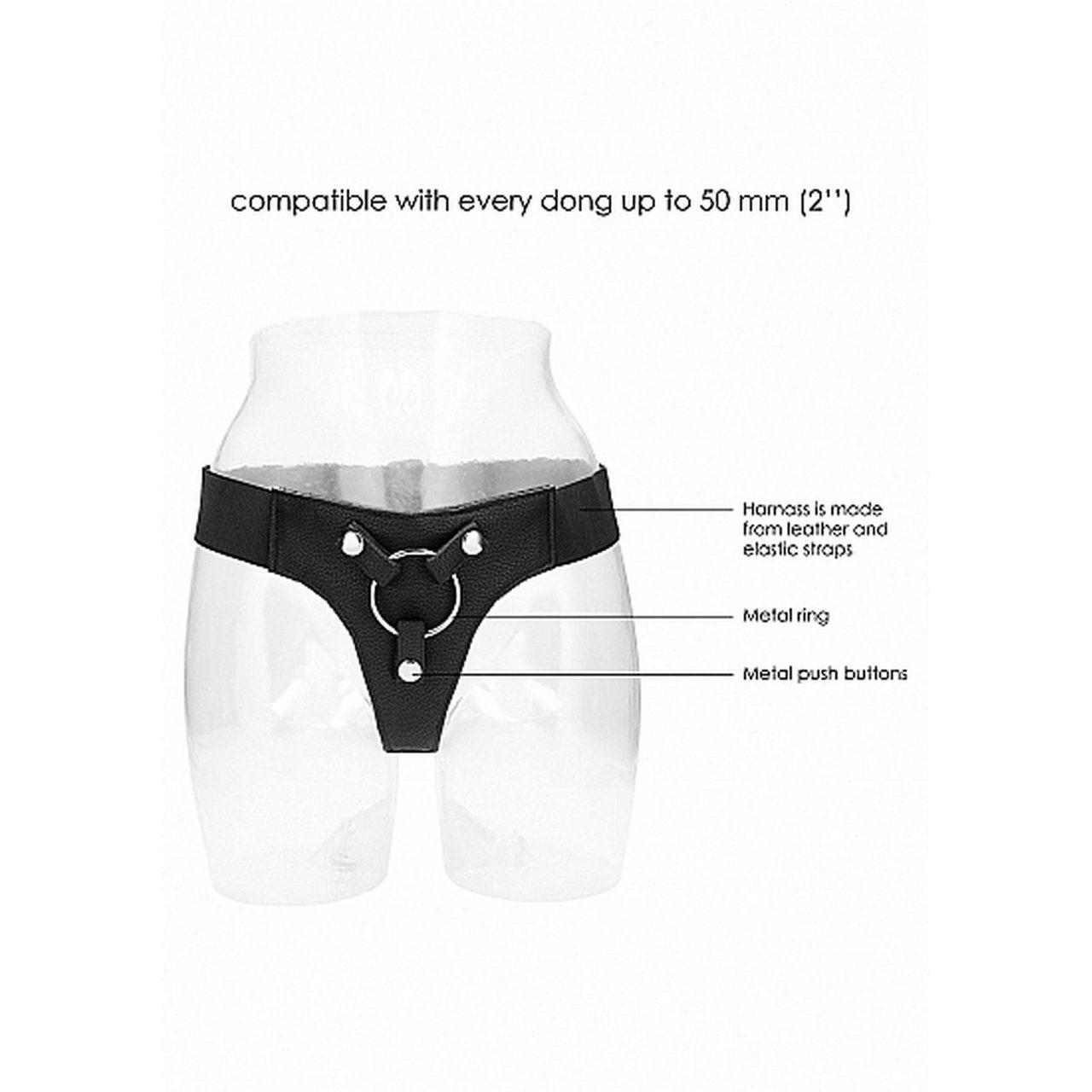 Elastyczna uprząż strap-on do dildo – miękka i wygodna | Loris.pl