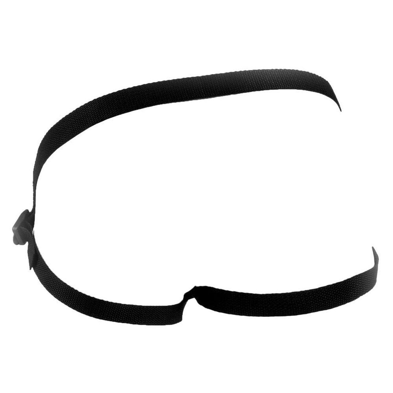 Czarna uprząż strap-on z 3 pierścieniami | Regulowana | Loris.pl