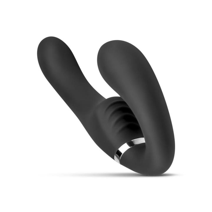 Samonośne dildo strap-on z wibracjami i pilotem 22 cm
