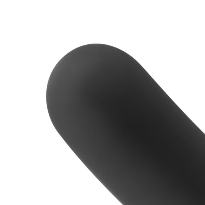 Czarne dildo do straponu 13,5 cm z przyssawką | Silikon