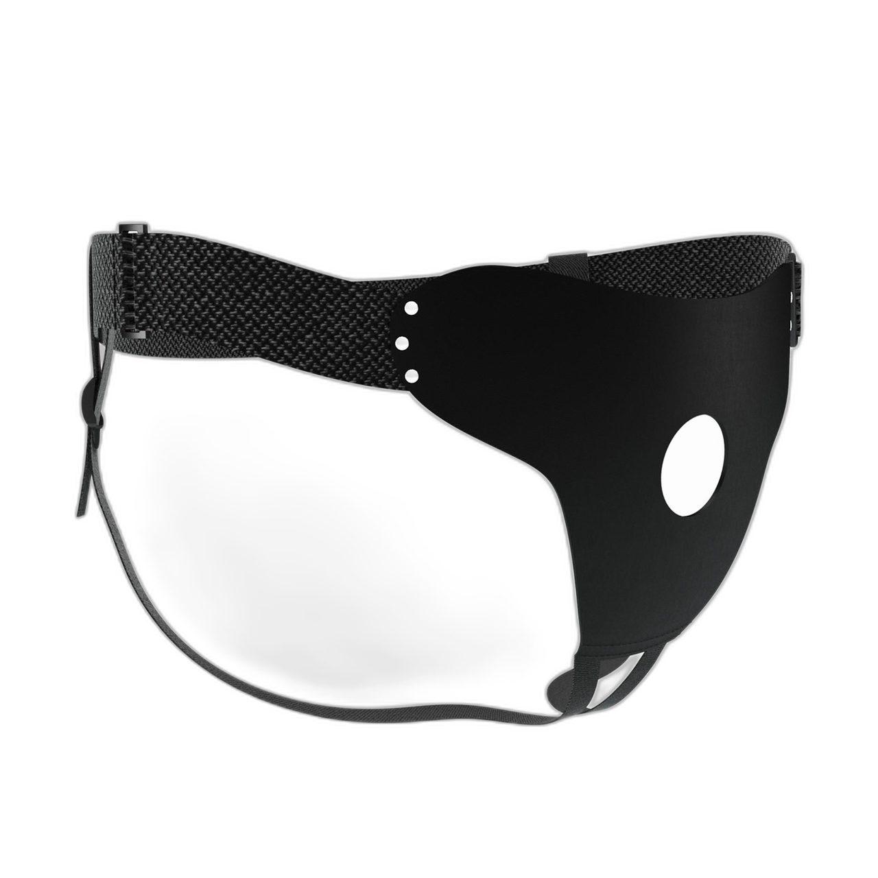 Uniwersalna uprząż strap-on regulowana z otwartym krokiem | Loris.pl