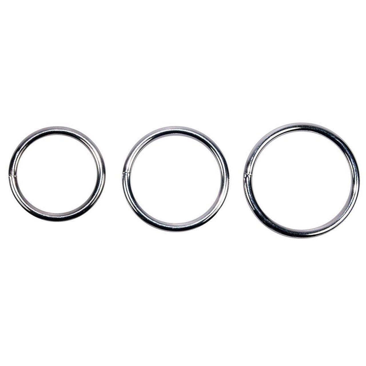 Pas strap-on PU z 3 obrączkami 4/5/6 cm | Regulacja do 155 cm