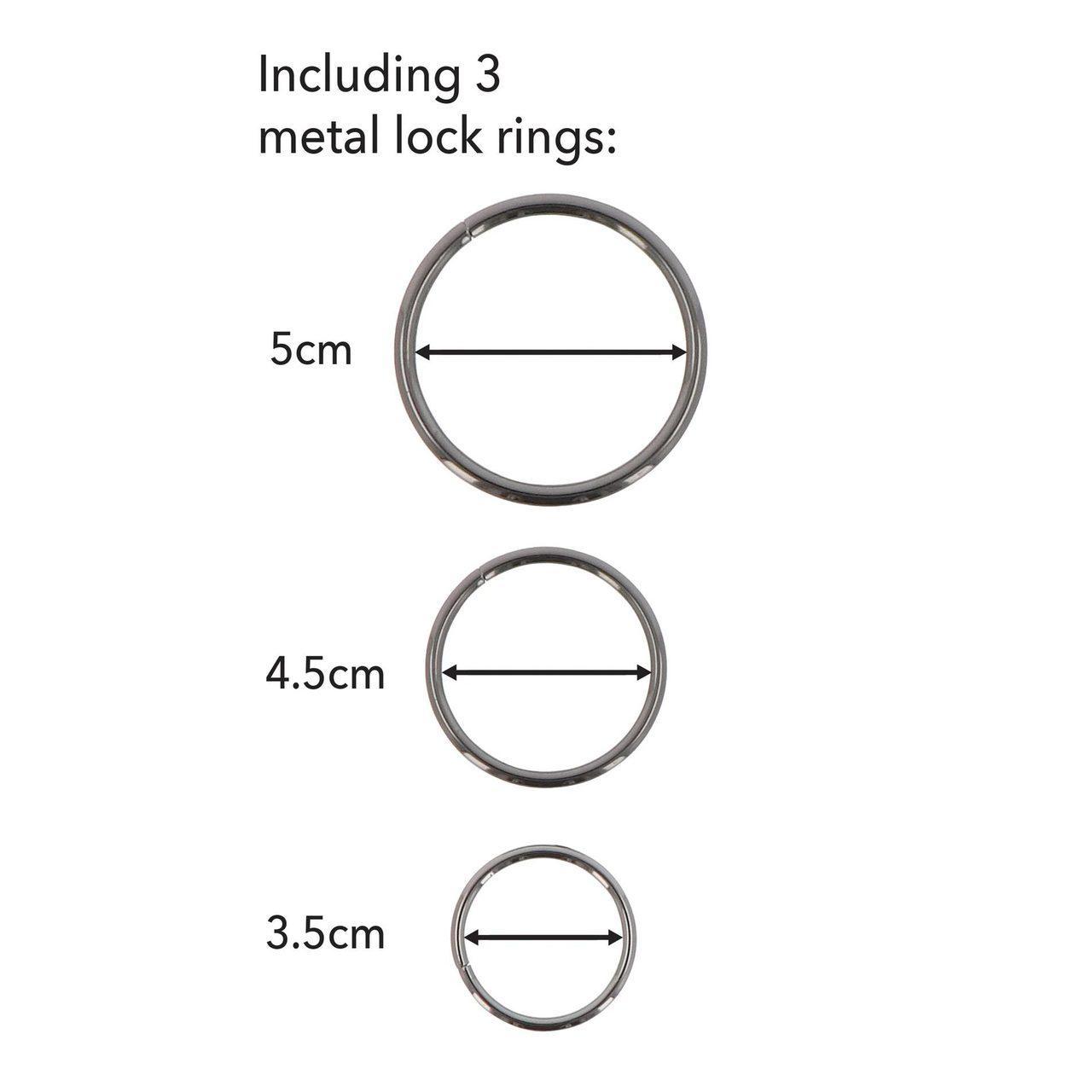 Mocowanie Strap-On Stringi Regulowane + 3 Pierścienie | Loris.pl