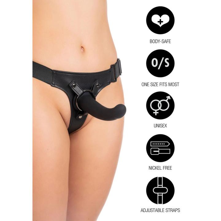 Mocowanie strap-on string regulowane + 3 pierścienie