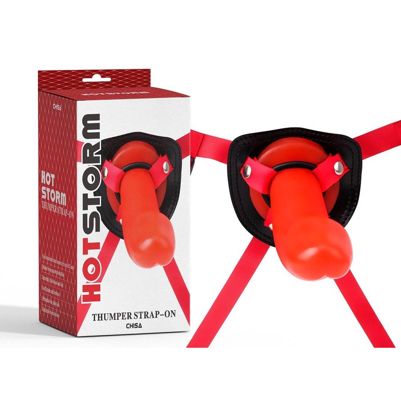 Regulowany strap-on bez wibracji do 137 cm | sztuczna skóra i TPE