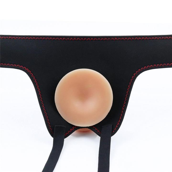Wibrujący strap-on 19 cm z regulowaną uprzężą