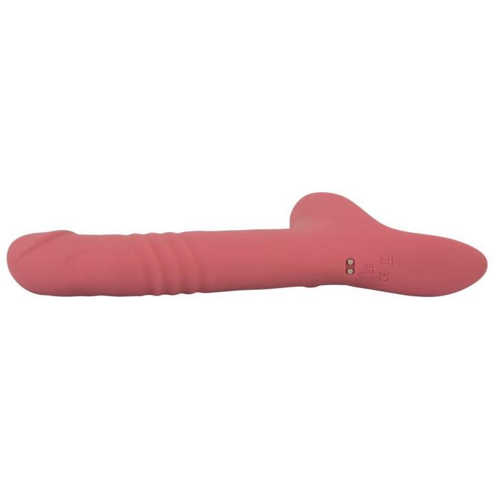 Strap-on z wibracjami i ruchem posuwistym + pilot