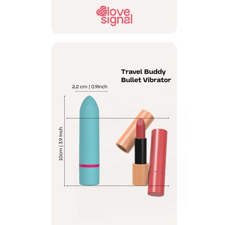 Kompaktowy wibrator bullet 10 cm – 7 trybów, IPX6, ładowanie USB