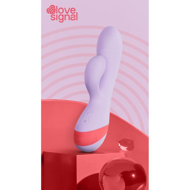 Wibrator króliczek 19 cm z dwoma silnikami | 7 programów | Ładowanie USB