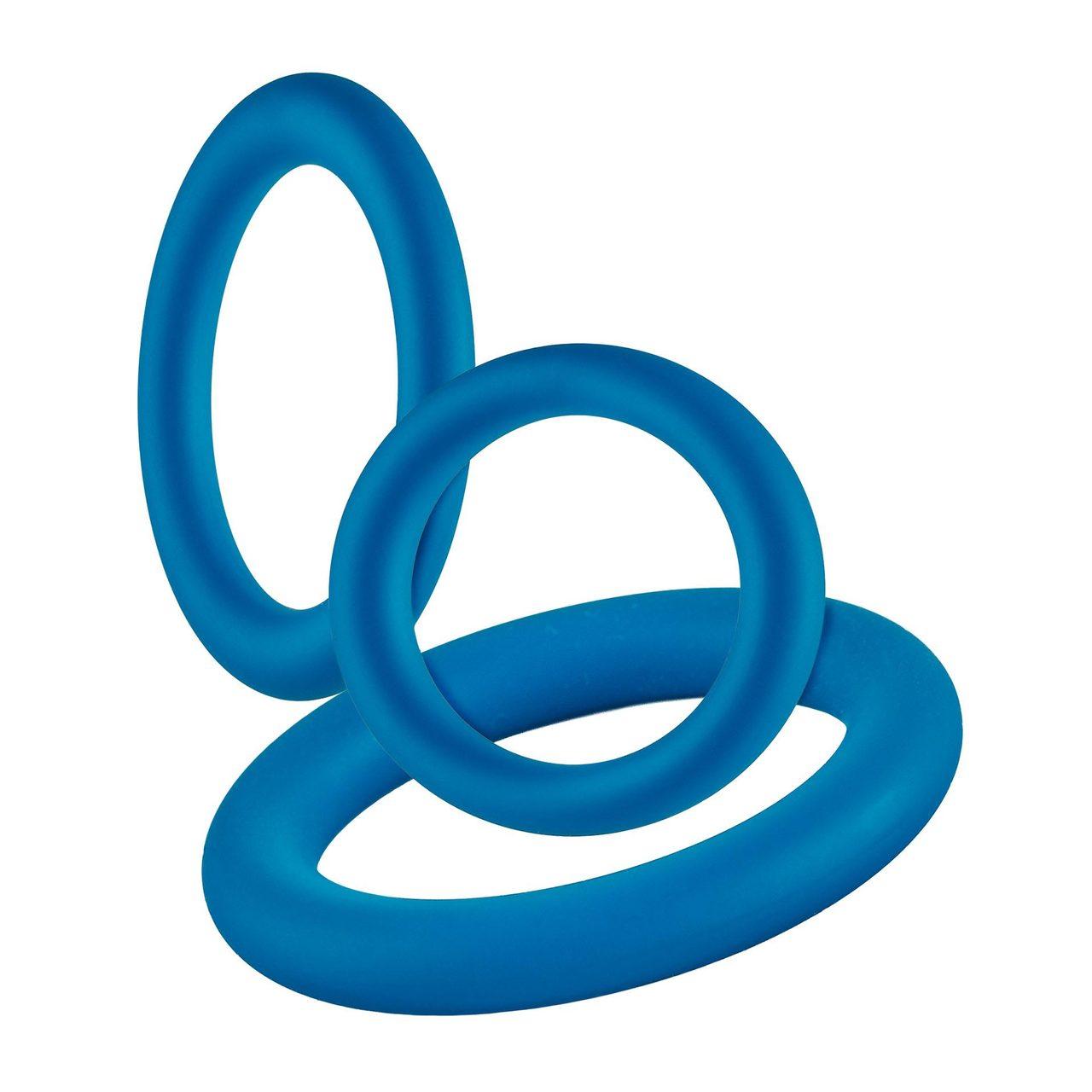 Zestaw pierścieni erekcyjnych bez wibracji 5 el. IPX8 | Loris.pl