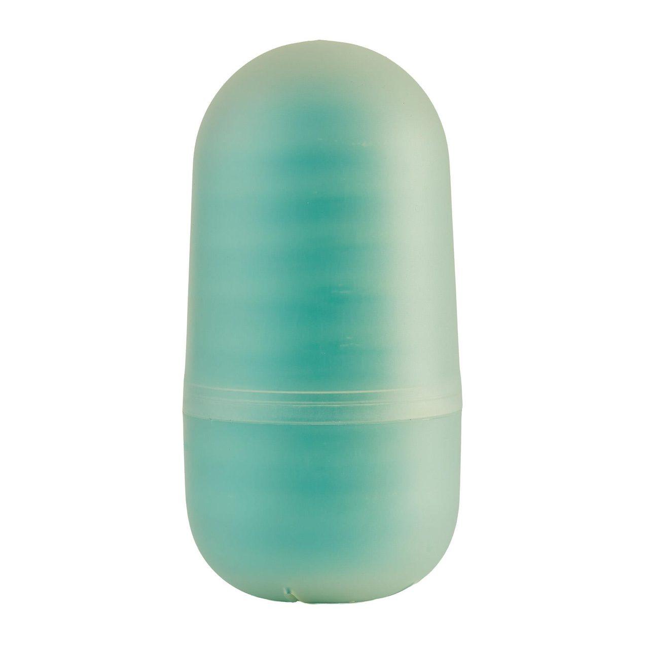 Kompaktowy masturbator ręczny 10,5 cm IPX8 | Żłobiona nakładka TPE