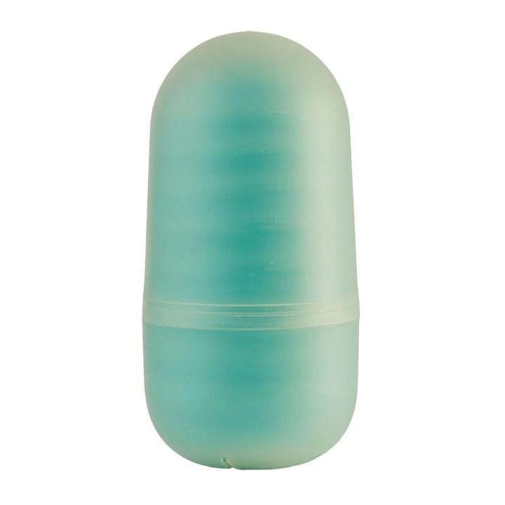 Kompaktowy masturbator ręczny 10,5 cm IPX8 | Żłobiona nakładka TPE