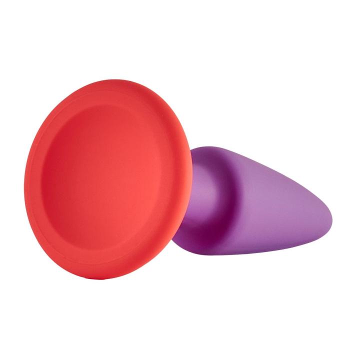 Kompaktowy korek analny 9 cm z silikonu – wodoodporny IPX8