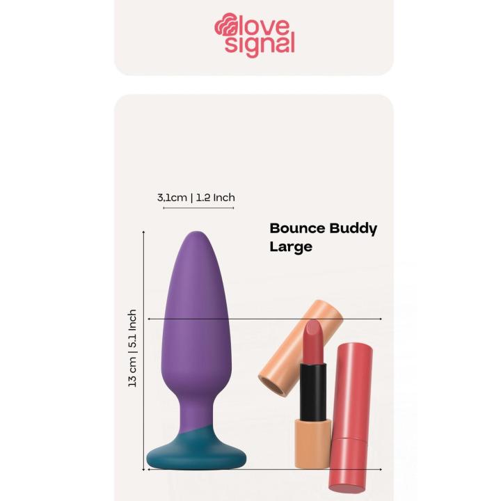 Duży korek analny silikonowy 13 cm IPX8 – intensywne wypełnienie
