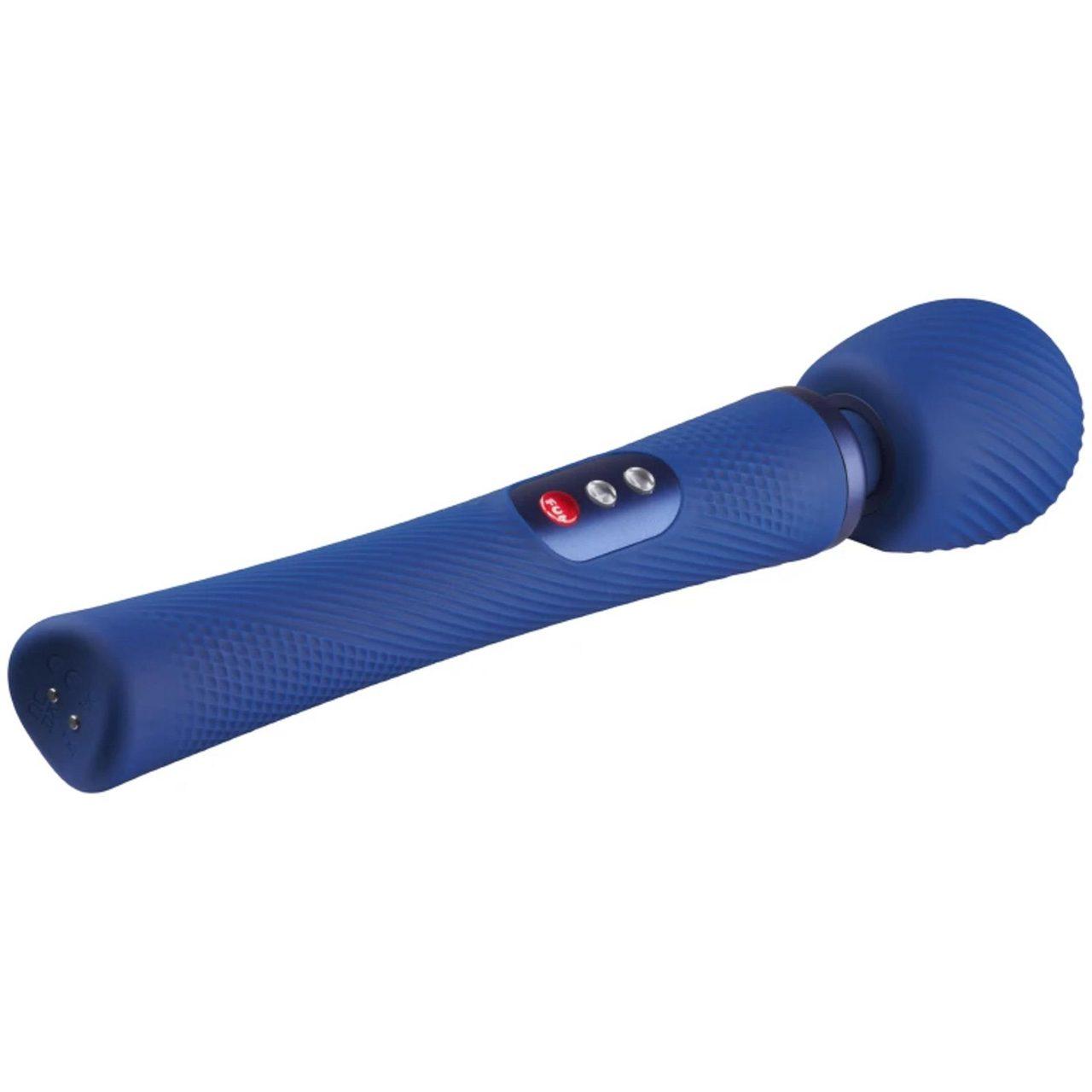 Różdżka masująca niebieska – głębokie wibracje, sterowanie +/− | Loris.pl