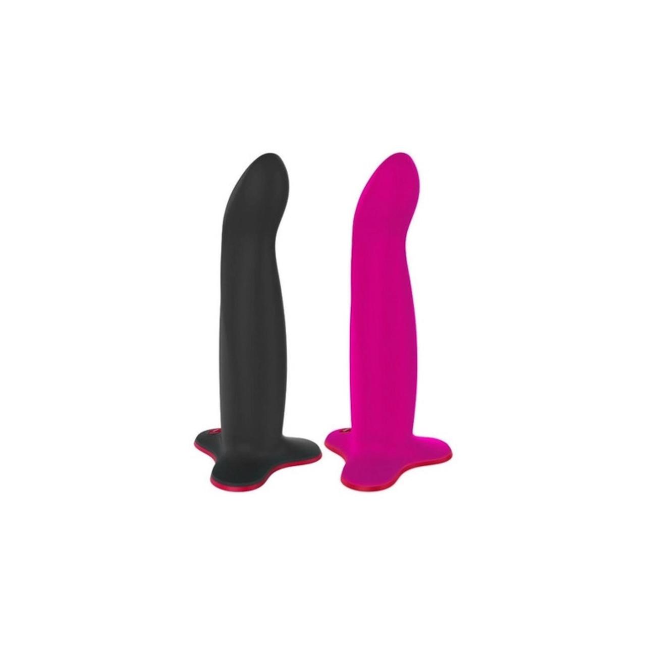 Czarne realistyczne dildo z elastycznym rdzeniem | Loris.pl