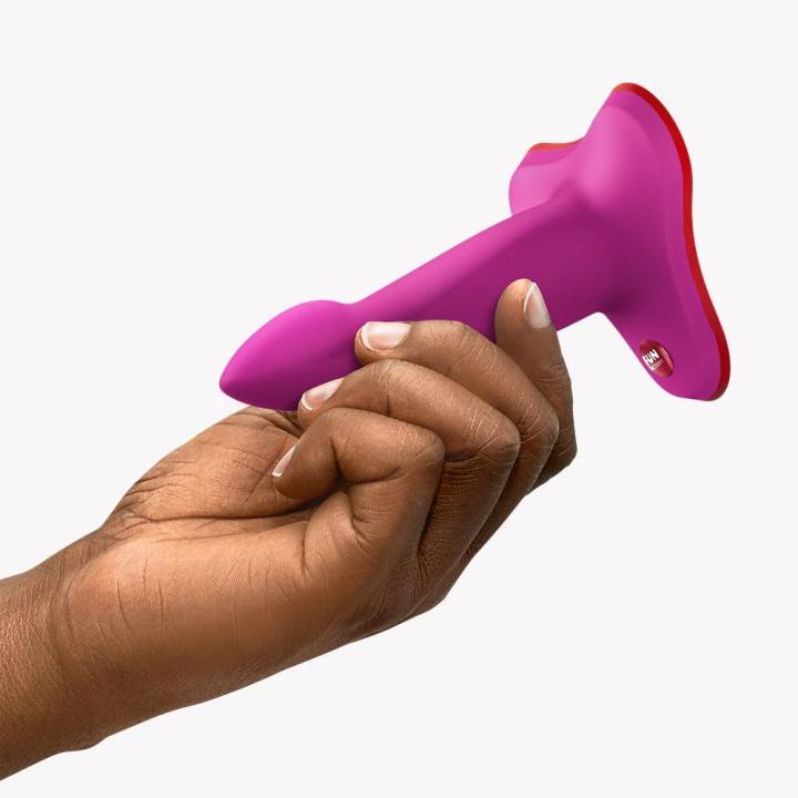 Giętkie dildo z przyssawką 12,2 cm – silikonowe, do punktu G i prostaty | Loris.pl