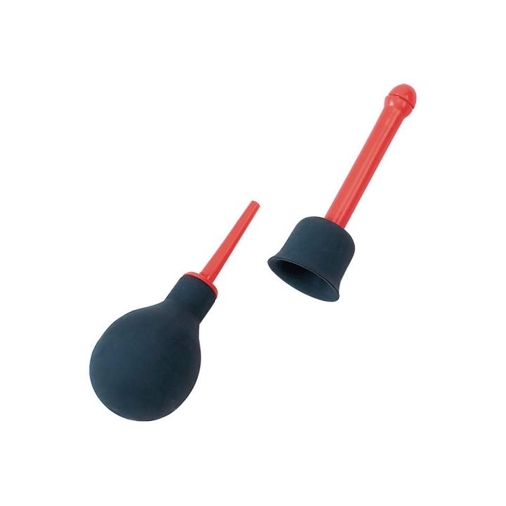 Gruszka analna do higieny i płukania wodą czarna | Loris.pl