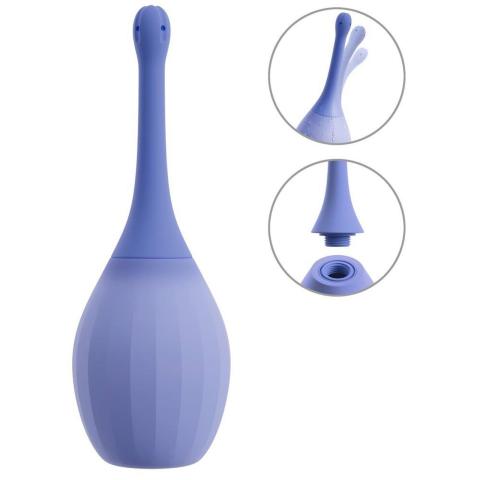 Gruszka analna do higieny 300 ml | Elastyczna silikonowa końcówka