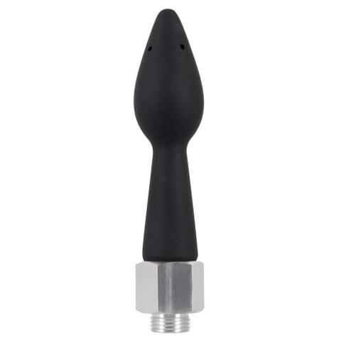 Wtyczka analna z irygatorem do prysznica 2 w 1 16 cm