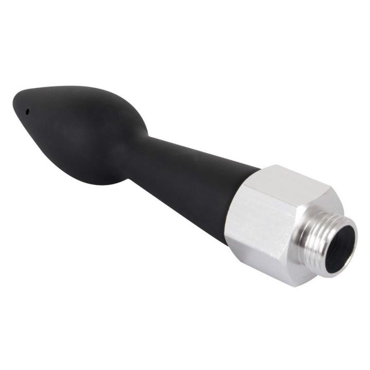 Wtyczka analna z irygatorem do prysznica 2 w 1 16 cm