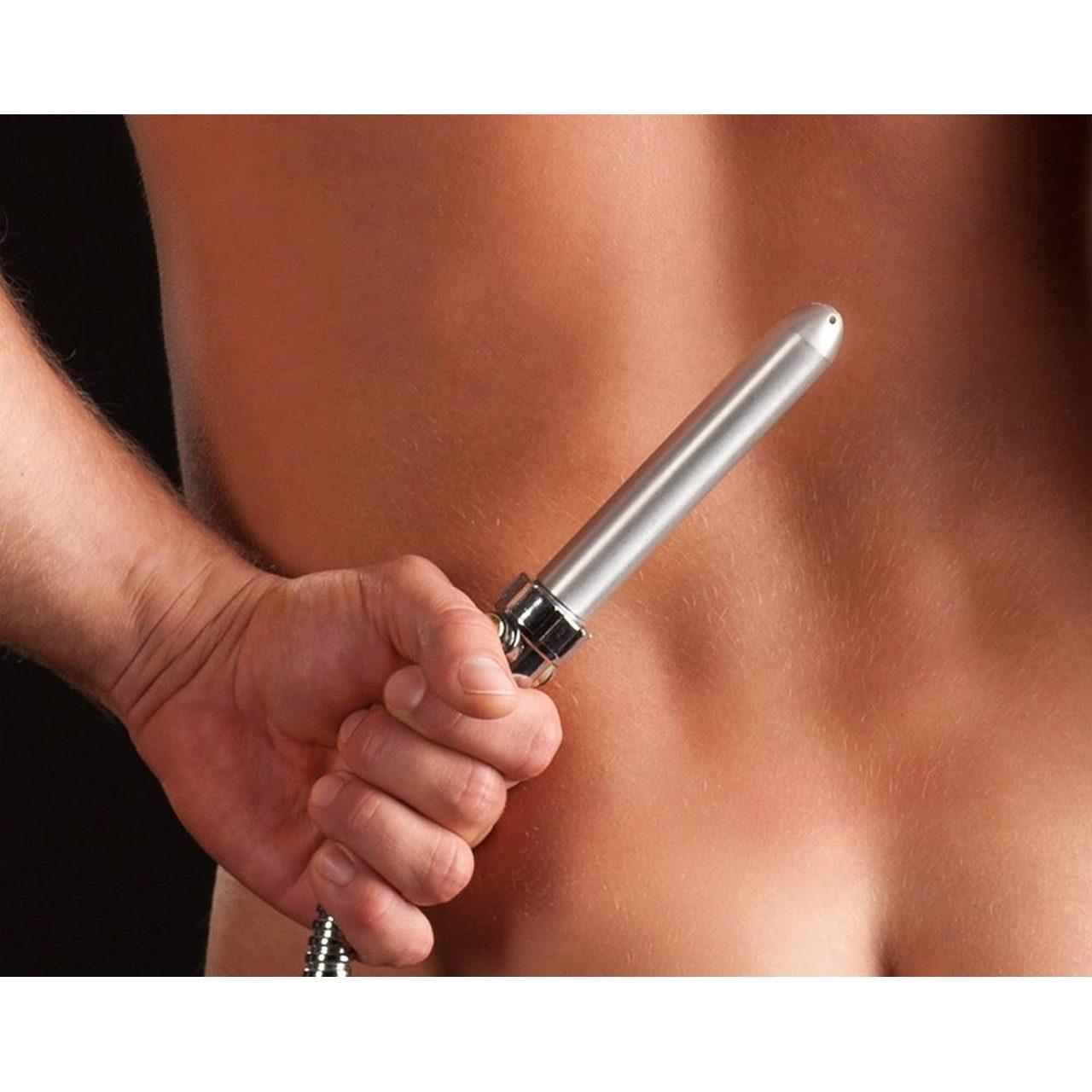 Końcówka do higieny analnej do prysznica z zaworem 15,5 cm | Loris.pl