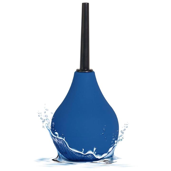 Gruszka do irygacji analnej 75 ml niebieska | Higiena analna