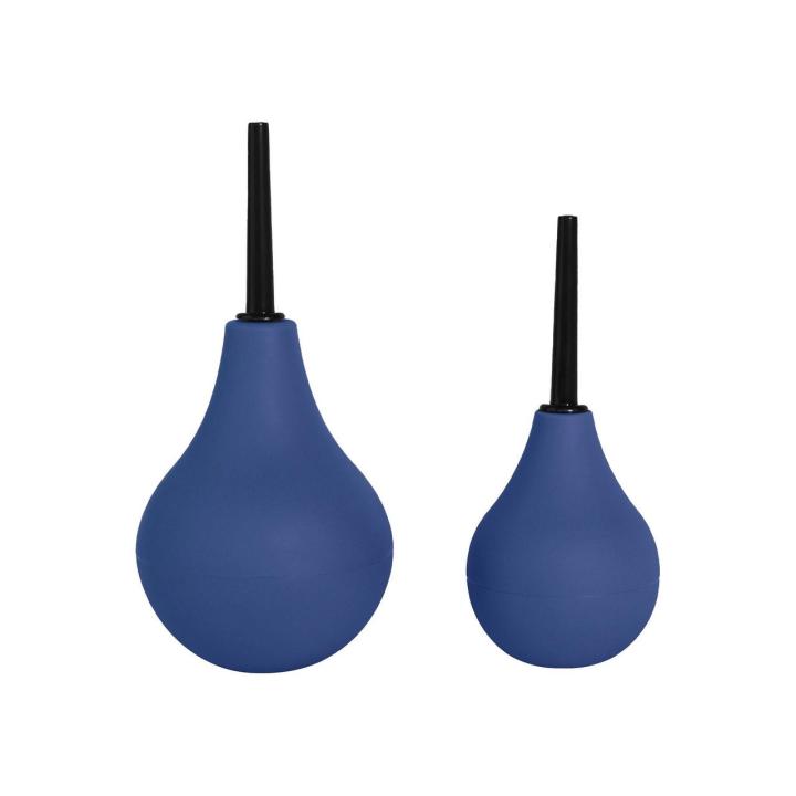 Gruszka do irygacji analnej 75 ml niebieska | Higiena analna